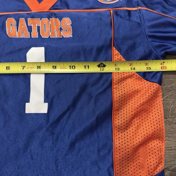 Team Florida Gators Football Jersey Youth Sz 7 Small #1 Florida NCAA Blue - Picture 5 of 9